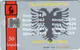 ALBANIA : ALBS05 50 Flag/INSIG Issue 10/96 USED - Albanie
