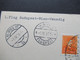 Ungarn 1.4.1935 1.Flug Budapest - Wien - Venedig Mit Sonderstempel Und Wien 1 Flugpost Sonderkarte - Covers & Documents