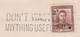 NEW ZEALAND 2d Overprint Stamp On Wellington Mail To Hatuma, Waipukura Backstamp May 1941 (W45) - Brieven En Documenten