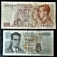 DOS BILLETES DE BELGICA: DE 50 Y 20 FRANCOS - Autres & Non Classés