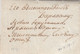 Russia 1796 Entire Letter From MOSCOW To Noviy Jerusalem Новоиерусалимский монастырь, Dobin Handstamp Type 0.03b? (v126) - ...-1857 Prefilatelia