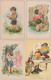 Lot De 6  Très Belles Cartes Postales Anciennes De Scènes D'Enfants - Humorous Cards
