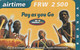 Rwanda, RW-MTN-REF-0003?, FRW 2500 Airtime, Pay As You Go, Musicians, 2 Scans.   Not In Colnect Catalogue.   Writing On - Rwanda