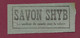 030121A - TICKET CHEMIN DE FER TRAM METRO - LYON VENISSIEUX 2me Classe 95 Cmes BO 01395 Pub SAVON SHYB - Europe