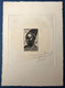 France Colonies Dahomey N°141 20fr Noir épreuve D'artiste Signée Et Dédicacée Par Gandon RR - Autres & Non Classés