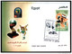 EGYPT / 2013 / SPORT / FOOTBALL / CAF / AFRICA CUP OF NATIONS SOCCER TOURNAMENT FOR YOUTH ; ALGERIA / MAP / FLAG / FDC - Covers & Documents