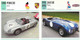 Delcampe - Fiche Voitures De Course: Epoque Classique 1951 à 1963 (Gordini, Aston Martin, Jaguar...) Lot De 14 Fiches - Coches