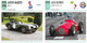 Delcampe - Fiche Voitures De Course: Epoque Classique 1951 à 1963 (Gordini, Aston Martin, Jaguar...) Lot De 14 Fiches - Auto's