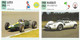 Delcampe - Fiche Voitures De Course: Epoque Classique 1951 à 1963 (Gordini, Aston Martin, Jaguar...) Lot De 14 Fiches - Cars