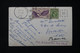 CANAL ZONE - Affranchissement De Balboa Sur Carte Postale ( Indiens )  Pour La France En 1949 Par Avion - L 83714 - Canal Zone