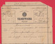 257532 / Bulgaria 1901 Form 51 (1370-1900) Telegram Telegramme Telegramm , Vratsa - Teteven , Bulgarie Bulgarien - Covers & Documents
