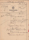 257533 / Bulgaria 1901 Form 51 (295-1900) Telegram Telegramme Telegramm + Label , Osikovitsa - Teteven , Bulgarie - Brieven En Documenten