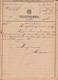 257537 / Bulgaria 1900 Form 51 (500-99) Telegram Telegramme Telegramm + Label , Lovech - Teteven , Bulgarie - Lettres & Documents