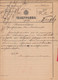 257539 / Bulgaria 1900 Form 51 (500-99) Telegram Telegramme Telegramm + Label , Lovech - Teteven , Bulgarie - Cartas & Documentos