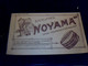 Vieux Papier Publicité Buvard Noyama Cirages,produits D'entretien Usines à Boulogne Seine - B