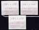 IS980– ISLANDE – ICELAND – 1983→1988 – FRAMA MNH LOT – 10 € - Franking Labels