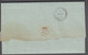 1851. GREECE Prefil Cover Dated 1851. Cancelled. Marking 15 In Brownred.  () - JF412415 - ...-1861 Prephilately