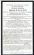 Ernest Isidore Baron Fallon Veuf De La Baronne Alix-marie De Coppin De Falaen Décedé A La Plante 22/8/1876 - Obituary Notices