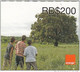 ORANGE : OR-33A RD$200 3 Boys And Tree (ticket) USED Exp: 31-12-2010 - Dominik. Republik