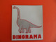 Magnet Publicité DINORAMA - Dinosaure - - Magnetos