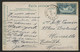 GRAND LIBAN N° 58 2,50 Pi  Bleu-vert Baalbeck Obl. C. à D. De La POSTE MILITAIRE Sur Carte Postale (voir Description) - Storia Postale