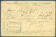 Avis De Réception E.P. Carte 10 Centimes Obl. Sc COURTRAI 13 Avril 1899 vers Liège. Au Verso : Cachet Ferroviaire COURTR - Other & Unclassified