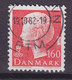 Denmark 1981 Mi. 719      160 Ø Margrethe II. (Cz. Slania) ERROR Variety Missing Print Right Side (Probably UNIQUE !!) - Errors, Freaks & Oddities (EFO)