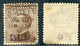 1921 Regno D'Italia BLP 40c Bruno Soprastampa Vinacea N°4C Usato - Timbres Pour Envel. Publicitaires (BLP)