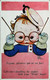 ►  Illustration Mabel Lucie Attwel   Enfant Lunette Chapeau  Hat Glasses - Gougeon