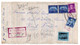 USA--1960-Lettre Recommandée De CHICAGO Pour PARIS (France)..timbres,cachet Paris,BERWYN,CHICAGO(ILL) - Brieven En Documenten