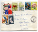 Madagascar--1964--Lettre Recommandée Illustrée De DIEGO-SUAREZ Pour NOGENT LE ROTROU-28 (France)-fleur,oiseaux,papillon, - Madagascar (1960-...)