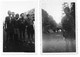 1947 - LES SCOUTS PENDANT LE JAMBOREE DE LA PAIX - LOT DE 2 PHOTOS 9*6 CM - Anonyme Personen