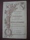 RARE !!! MENU De L'INAUGURATION Du Monument SAINT ROMME ROME ? Statue De La Liberté à ROYBON 38 En 1906 - Menus