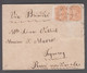 1890. SOUTH AUSTRALIA AUSTRALIA  2 Ex TWO PENCE VICTORIA On Cover From RHINE OC 13 90... (MICHEL 49) - JF412596 - Covers & Documents