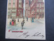 DR 1903 AK Litho Gruss Aus Hannover Die Marktkirche Kunstverlag Röpke & Woortman,Hamburg. Meteor Karte - Souvenir De...