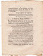 Decret De La Convention Nationale, Des 18.e,21.e & 28e Jours Du 1er Mois De L'an 2 De La République Française - Décrets & Lois