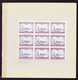 1905 Imperforated Proof Sheet Of 25 Vignettes "Hamilton, Smith & CO/10. Bishop's Gate St. Within E.C." Lilac- - Probe- Und Nachdrucke