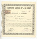 Récépissé , 1931 , EMPRUNT CHINOIS 5 % OR 1902, Paiement De Coupons , Francs 12.50/coupon , 2 Scans , Frais Fr 2.25 € - Autres & Non Classés