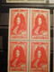 France 1944  Bloc Of 4 Neuf MNH  Coat  Charity Stamps Serie Complete - Otros & Sin Clasificación