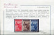 VATICANO 1935 CONGRESSO GIURIDICO SERIE CPL. ** MNH CERT. DIENA - Unused Stamps