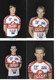 Fiche Sports: Cyclisme, Equipe Professionnelle Chocolade Jacques-Wincor (Belgique) Année 2002 - 24 Fiches Avec Publicité - Deportes