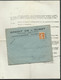 Yvert N° 158 Sur LAC Obl. Saumur 31/03/1923 , Au Tarif Imprimé Du 1/04/1920 Au 24/03/1924  -  Aoa19801 - Brieven En Documenten
