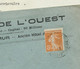 Yvert N° 158 Sur LAC Obl. Saumur 31/03/1923 , Au Tarif Imprimé Du 1/04/1920 Au 24/03/1924  -  Aoa19801 - Briefe U. Dokumente