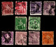 Trinidad 1863-72 SG69-74 10 Shades Wmk Crown CC Perf 12½ Used - Trinidad & Tobago (...-1961)