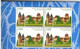 Delcampe - Nations Unies 2009 - Carnet De 14 Pages "Weltherbe Deutschland 2009" - 24 Timbres Par Bloc De 4   Neuf** MNH - Autres & Non Classés