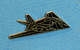 1 PIN'S //  ** AVION FURTIF LOCKHEED MARTIN F-117 NIGHTHAWK / USAF ** - Avions