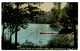Ref 1442 - 1917 USA Postcard - Friends Lake Adirondack Mts - The Glen New York Postmark - Adirondack