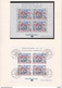 1989 ENCART PHILEXFRANCE TAAF 4 PAGES PA108 1789-1989 Bicentenaire De La Révolution PHILEXFRANCE TBE - Blokken & Velletjes
