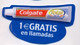 SPAIN : SPA01 1EUR GRATIS Llamadas COLGATE Toothpaste SPECIMEN MINT - Otros & Sin Clasificación