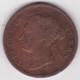 Straits Settlements 1 Cent 1875 Victoria, En Bronze, KM# 9 - Malaysia